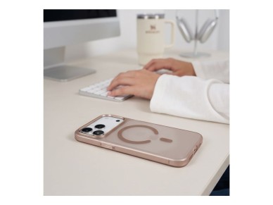 Capa Tech-Protect MagZero MagSafe para iPhone 17 Pro Max / 18 Pro Max - Castanho Mate Capa Tech-Protect MagZero MagSafe para iPhone 17 Pro Max / 18 Pro Max - Castanho Mate