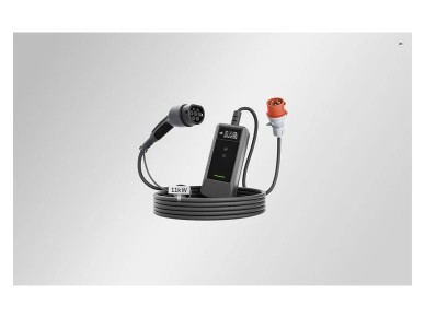 Cargador portátil para vehículos eléctricos de 11 kW y cable de 15 m Cargador portátil para vehículos eléctricos de 11 kW y cable de 15 m