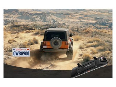 C�mara de isqueiro WOLFBOX G900TriPro com Wi-Fi, resolu��o 4K + 2,5K