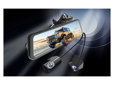 WOLFBOX G900TriPro Cabin WiFi 4K + 2.5K Dash Cam WOLFBOX G900TriPro Cabin WiFi 4K + 2.5K Dash Cam