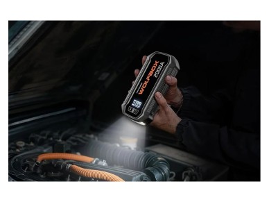 WOLFBOX MegaVolt 12 16.000 mAh 2.000 A Jump Starter WOLFBOX MegaVolt 12 16.000 mAh 2.000 A Jump Starter