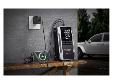 WOLFBOX MegaVolt 16 Air 16.000 mAh 3.000 A Jump Starter WOLFBOX MegaVolt 16 Air 16.000 mAh 3.000 A Jump Starter