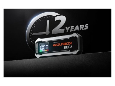 WOLFBOX MegaVolt 16 16,000 mAh 3,000 A Jump Starter WOLFBOX MegaVolt 16 16,000 mAh 3,000 A Jump Starter