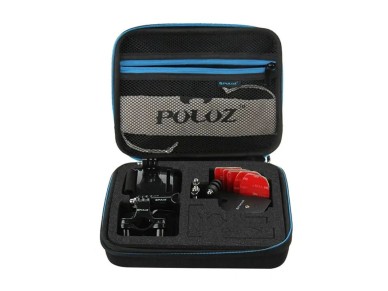 Puluz Waterproof Travel Case for Action Cameras and Accessories, 23 x 17 x 7 cm Puluz Waterproof Travel Case for Action Cameras and Accessories, 23 x 17 x 7 cm