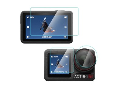 Protector de pantalla de cristal templado Puluz para DJI Osmo Action 5 Pro (transparente) Protector de pantalla de cristal templado Puluz para DJI Osmo Action 5 Pro (transparente)