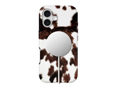 Tech-Protect Lamano MagSafe case for iPhone 17 - brown and white Tech-Protect Lamano MagSafe case for iPhone 17 - brown and white