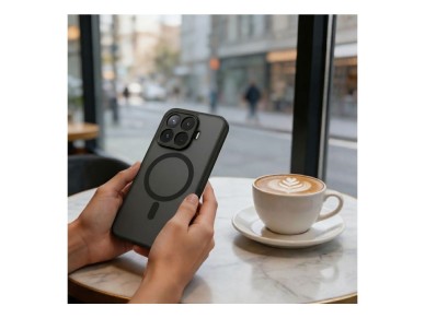 Tech-Protect Magmat MagSafe case for Xiaomi 17T Pro - matte black Tech-Protect Magmat MagSafe case for Xiaomi 17T Pro - matte black
