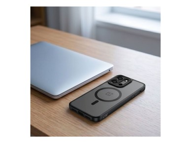 Capa Tech-Protect Magmat MagSafe para OnePlus Nord 6 - Preto Mate Capa Tech-Protect Magmat MagSafe para OnePlus Nord 6 - Preto Mate