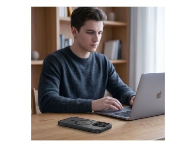 Capa Tech-Protect Magmat MagSafe para OnePlus Nord 6 - Preto Mate Capa Tech-Protect Magmat MagSafe para OnePlus Nord 6 - Preto Mate