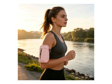 Brazalete deportivo universal Tech-Protect M6 - Rosa Brazalete deportivo universal Tech-Protect M6 - Rosa