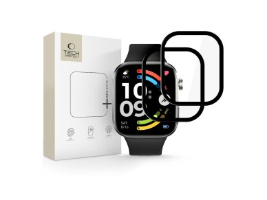 Tech-Protect Glass Flex+ Pack de 2 Películas Híbridas de Vidro para Xiaomi Redmi Watch 6 - Preto Tech-Protect Glass Flex+ Pack de 2 Películas Híbridas de Vidro para Xiaomi Redmi Watch 6 - Preto