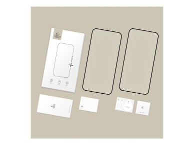 Protector de pantalla de vidrio templado Tech-Protect Glass Fit+ (paquete de 2) para Motorola Edge 7 Protector de pantalla de vidrio templado Tech-Protect Glass Fit+ (paquete de 2) para Motorola Edge 7
