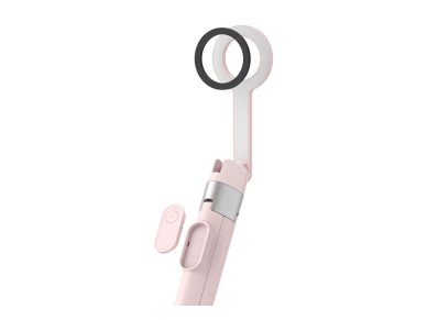 Tech-Protect L10S Bluetooth Selfie Stick - Pink Gray Tech-Protect L10S Bluetooth Selfie Stick - Pink Gray