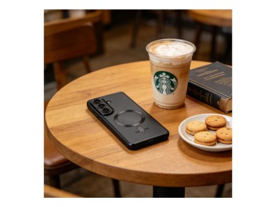 Capa Tech-Protect MagFlex MagSafe para Samsung Galaxy A27 5G - Preto Transparente