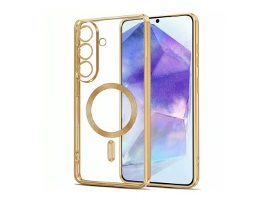 Tech-Protect MagFlex MagSafe Case for Samsung Galaxy A27 5G - Transparent Gold Tech-Protect MagFlex MagSafe Case for Samsung Galaxy A27 5G - Transparent Gold