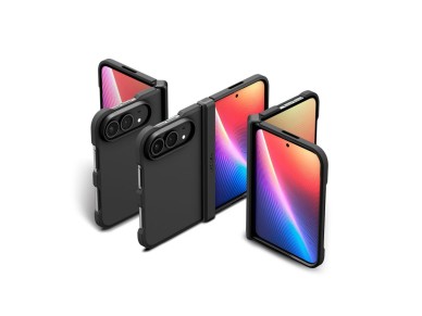Capa Spigen Tough Armor T MagSafe para iPhone Duo - preta Capa Spigen Tough Armor T MagSafe para iPhone Duo - preta
