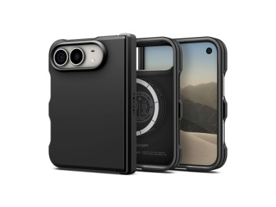 Capa Spigen Tough Armor T MagSafe para iPhone Duo - preta Capa Spigen Tough Armor T MagSafe para iPhone Duo - preta