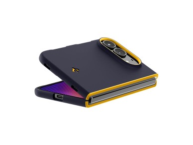 Spigen Nano Pop MagSafe iPhone Duo Case - Navy Blue and Yellow Spigen Nano Pop MagSafe iPhone Duo Case - Navy Blue and Yellow