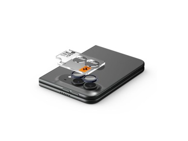 Protetor de ecrã de vidro temperado Spigen Optik Pro Glas.tR EZ Fit para câmara do iPhone Duo (2 uni Protetor de ecrã de vidro temperado Spigen Optik Pro Glas.tR EZ Fit para câmara do iPhone Duo (2 uni