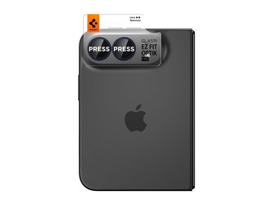 Protector de pantalla de vidrio templado Spigen Optik Pro Glas.tR EZ Fit (paquete de 2) para cámara Protector de pantalla de vidrio templado Spigen Optik Pro Glas.tR EZ Fit (paquete de 2) para cámara