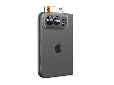 Protetor de ecrã de vidro temperado Spigen Optik Pro Glas.tR EZ Fit para câmara do iPhone Duo (2 uni Protetor de ecrã de vidro temperado Spigen Optik Pro Glas.tR EZ Fit para câmara do iPhone Duo (2 uni