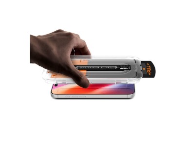 Spigen Glas.tR EZ Fit Pro HD AC - Pack de 2 Películas de Vidro Temperado para iPhone 18 Pro/17 Pro/1 Spigen Glas.tR EZ Fit Pro HD AC - Pack de 2 Películas de Vidro Temperado para iPhone 18 Pro/17 Pro/1