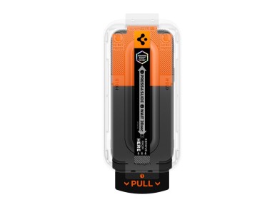 Spigen Glas.tR EZ Fit Pro HD AC - Pack de 2 Películas de Vidro Temperado para iPhone 18 Pro/17 Pro/1 Spigen Glas.tR EZ Fit Pro HD AC - Pack de 2 Películas de Vidro Temperado para iPhone 18 Pro/17 Pro/1