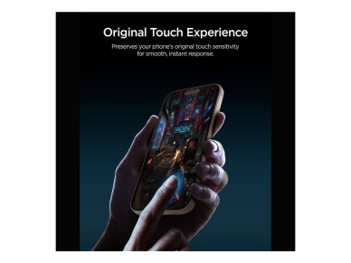 Spigen Glas.tR EZ Fit Pro HD AC - Pack de 2 Películas de Vidro Temperado para iPhone 18 Pro/17 Pro/1 Spigen Glas.tR EZ Fit Pro HD AC - Pack de 2 Películas de Vidro Temperado para iPhone 18 Pro/17 Pro/1