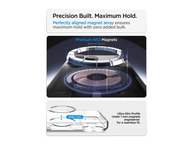 Spigen Ultra Hybrid Mag MagSafe Case for iPhone 18 Pro Max / 17 Pro Max - Transparent Orange Spigen Ultra Hybrid Mag MagSafe Case for iPhone 18 Pro Max / 17 Pro Max - Transparent Orange