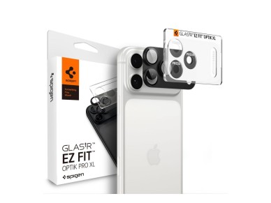 Spigen Optik Pro XL Glas.tR EZ Fit Tempered Glass Camera Screen Protector for iPhone 18 Pro - Dark G Spigen Optik Pro XL Glas.tR EZ Fit Tempered Glass Camera Screen Protector for iPhone 18 Pro - Dark G