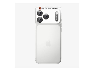 Protetor de ecr� de vidro temperado Spigen Optik Pro XL Glas.tR EZ Fit para c�mara do iPhone 18 Pro 