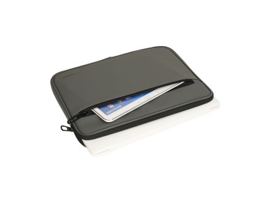 Capa para portátil Wozinsky WPL-15 de 15,6" com fecho de correr em metal - Cinzento Capa para portátil Wozinsky WPL-15 de 15,6" com fecho de correr em metal - Cinzento