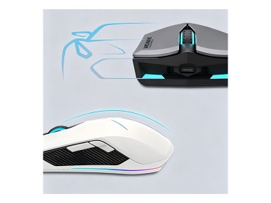 Machenike M721 Wireless Gaming Mouse 10000 DPI with RGB Backlight - Black Machenike M721 Wireless Gaming Mouse 10000 DPI with RGB Backlight - Black