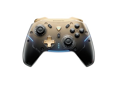 Machenike G5Pro Flagship Wireless Game Controller with Gyroscope and Button Mapping - Black and Gold Machenike G5Pro Flagship Wireless Game Controller with Gyroscope and Button Mapping - Black and Gold