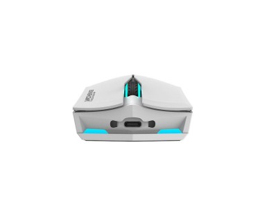Ratón inalámbrico para juegos Machenike M721 de 10000 DPI con retroiluminación RGB - Blanco Ratón inalámbrico para juegos Machenike M721 de 10000 DPI con retroiluminación RGB - Blanco
