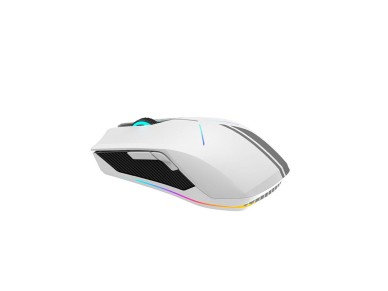 Ratón inalámbrico para juegos Machenike M721 de 10000 DPI con retroiluminación RGB - Blanco Ratón inalámbrico para juegos Machenike M721 de 10000 DPI con retroiluminación RGB - Blanco