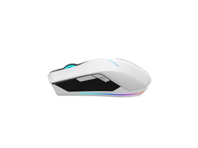Ratón inalámbrico para juegos Machenike M721 de 10000 DPI con retroiluminación RGB - Blanco Ratón inalámbrico para juegos Machenike M721 de 10000 DPI con retroiluminación RGB - Blanco