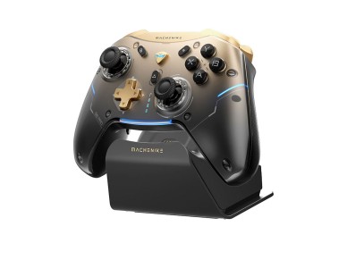 Machenike G5Pro Flagship Wireless Game Controller with Gyro Charging Station and Button Mapping - Bl Machenike G5Pro Flagship Wireless Game Controller with Gyro Charging Station and Button Mapping - Bl