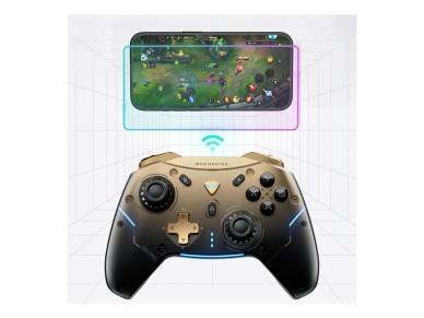 Machenike G5Pro Flagship Wireless Game Controller with Gyro Charging Station and Button Mapping - Bl Machenike G5Pro Flagship Wireless Game Controller with Gyro Charging Station and Button Mapping - Bl