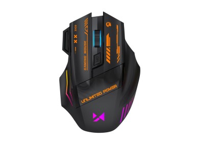 Rato Gamer Óptico Sem Fios Wozinsky WMGB-1179 com Bateria Recarregável Integrada, 3200 DPI e Retroil Rato Gamer Óptico Sem Fios Wozinsky WMGB-1179 com Bateria Recarregável Integrada, 3200 DPI e Retroil