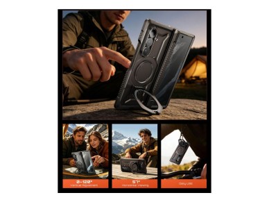 Supcase UB Grip Mag MagSafe 2-Set Case for Samsung Galaxy Z Fold 8 - Black
