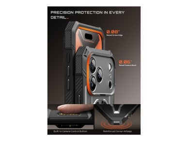 Supcase Grip Pro Mag MagSafe Case for iPhone 18 Pro / 17 Pro - Black Supcase Grip Pro Mag MagSafe Case for iPhone 18 Pro / 17 Pro - Black