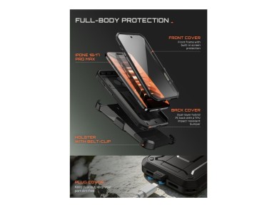 Supcase Unicorn Beetle Pro Case for iPhone 18 Pro Max / 17 Pro Max - Black Supcase Unicorn Beetle Pro Case for iPhone 18 Pro Max / 17 Pro Max - Black
