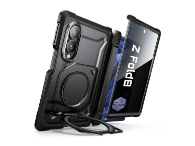 Capa Supcase UB Grip Mag MagSafe com Privacidade para Samsung Galaxy Z Fold 8 - Preta Capa Supcase UB Grip Mag MagSafe com Privacidade para Samsung Galaxy Z Fold 8 - Preta
