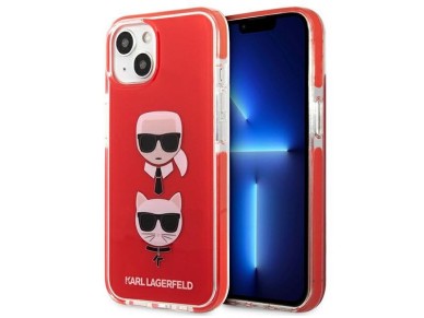 Funda Karl&Choupette de Karl Lagerfeld para iPhone 13/14/15 - Roja Funda Karl&Choupette de Karl Lagerfeld para iPhone 13/14/15 - Roja