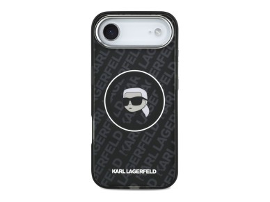 Capa MagSafe com o log�tipo Karl Lagerfeld IML Karl Head para iPhone Air - Preto