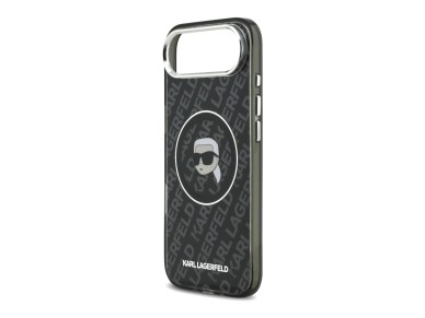 Capa MagSafe com o log�tipo Karl Lagerfeld IML Karl Head para iPhone Air - Preto
