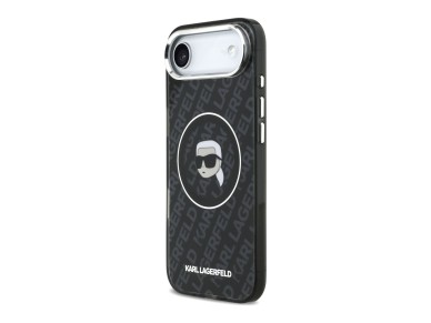 Capa MagSafe com o log�tipo Karl Lagerfeld IML Karl Head para iPhone Air - Preto
