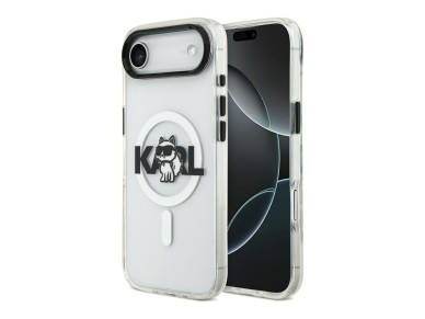 Karl Lagerfeld IML Choupette Sketch Logo MagSafe iPhone Air Case - Clear Karl Lagerfeld IML Choupette Sketch Logo MagSafe iPhone Air Case - Clear