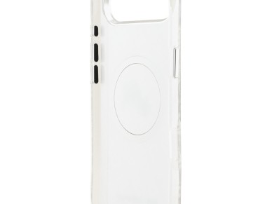 Karl Lagerfeld IML Glitter Karl&Choupette Heads Logo MagSafe Case for iPhone Air - Gray Karl Lagerfeld IML Glitter Karl&Choupette Heads Logo MagSafe Case for iPhone Air - Gray
